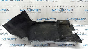Front right floor covering for Jeep Cherokee KL 19-23, black, for cleaning