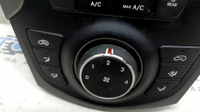 Hyundai Santa FE Sport 17-18 Restored manual climate control, scratches, chrome chipping