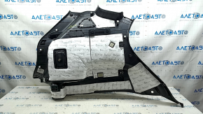 Right arch trim for Hyundai Santa FE Sport 15-18, black, with cigarette lighter, scratches, worn