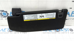 Right visor for Jeep Grand Cherokee WL 21-25, black, with backlight, without hook, for cleaning