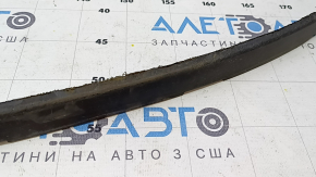 Kia Sorento 19-20 front bumper lip extension, black, worn