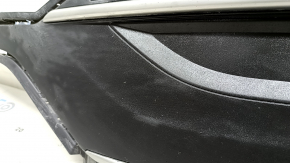Left bumper grille for Hyundai Santa FE Sport 2017-2018 restyling, USA, without fog lights, sand