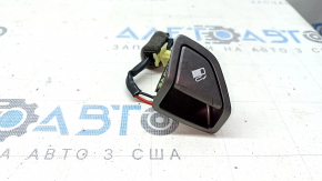 Hyundai Santa FE Sport interior fuel filler flap release button with scratches (13-18)