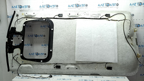 Jeep Grand Cherokee WL 23-25 headliner for sunroof, black, long, with lamps, needs cleaning, dented