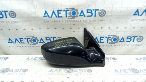 Right side mirror assembly for Hyundai Santa FE Sport 2017-2018, heated, 3-pin, black, scratches