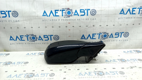 Right side mirror assembly for Hyundai Santa FE Sport 2017-2018, heated, 3-pin, black, scratches