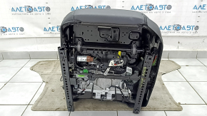 Jeep Grand Cherokee WL 21-23 driver's seat with airbag, electric, heated, black leather with perforation, needs cleaning, scratches on the back