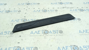 Front left outer door sill trim for Hyundai Santa FE Sport 13-18, black, scratches