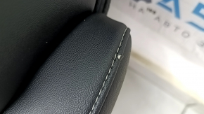 Jeep Grand Cherokee WL 21-25 2nd row right seat, manual, black leather with perforation, long, dry-cleanable, scratched