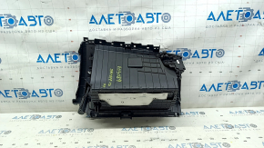 Hyundai Santa FE Sport 13-18 black glove compartment with housing, scratches, broken shock absorber mount