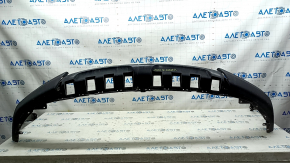 Front bare bumper Hyundai Santa FE Sport 17-18 rest, structure, lower part USA, broken fasteners, cracks, scratches, pressed