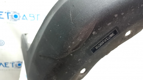 Front bare bumper Hyundai Santa FE Sport 17-18 rest, structure, lower part USA, broken fasteners, cracks, scratches, pressed