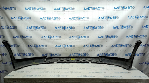 Front bare bumper Hyundai Santa FE Sport 17-18 rest, structure, lower part USA, broken fasteners, cracks, scratches, pressed