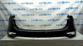 Rear bumper bare Hyundai Santa FE Sport 17-18 restyling, black, cracked, scratches