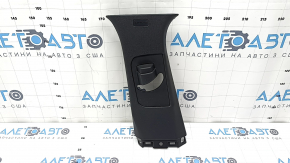 Left upper center pillar trim for Jeep Grand Cherokee WL 21-25, black, worn