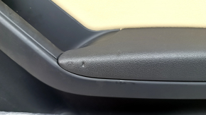 Door trim card front right Audi A4 B8 13-16 rest black with beige insert leather, armrest leather, molding under the tree structure, sedan, break crepe, break mesh, scratch