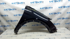 Front right fender Hyundai Santa FE Sport 13-18 black S3B, bumpers, rust