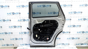 Kia Sorento 16-20 rear right door assembly, silver KCS, molding clouded