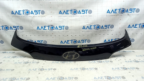 Hyundai Santa FE Sport 13-18 black trunk door molding, broken fasteners