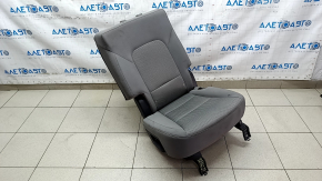 Right rear seat for Hyundai Santa FE Sport 2017-2018, gray cloth, dry-cleanable