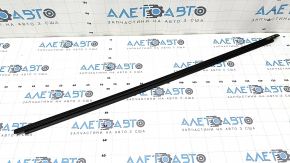 Door-glass molding, central rear left, Jeep Grand Cherokee WL 21-25, black gloss, long, worn