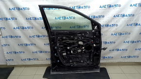Front left door assembly Hyundai Santa FE Sport 13-18 black S3B, butt