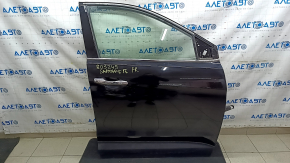 Front right door assembly for Hyundai Santa FE Sport 13-18 black S3B