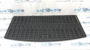 Set of interior and trunk mats for Jeep Grand Cherokee WL 21-25, black rubber, LASFIT, for 6 seats, without center console, scratches