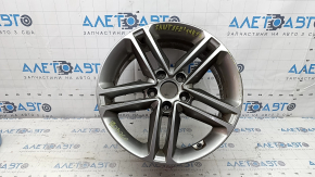 R17X7j Hyundai Santa FE Sport 17-18 curb-rested wheel rim