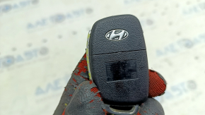Hyundai Santa FE Sport 17-18 key, 4 buttons, worn