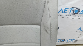 Rear seats, 2nd row, left, VW Tiguan 18-21, gray leather, perforated, dry-cleanable, broken fastener