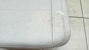 Rear seats, 2nd row, right, VW Tiguan 18-21, gray leather, perforated, dry-cleanable