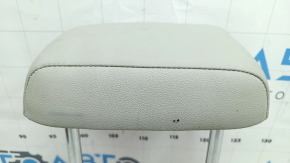 Rear center headrest for VW Tiguan 18-21, gray, leather, dry-cleanable