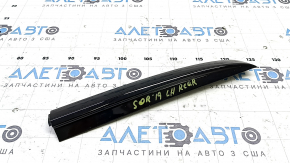 Rear left longitudinal roof rail trim for Kia Sorento 16-20, gloss black