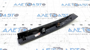 Front right longitudinal roof rail trim for Kia Sorento 16-20, gloss black
