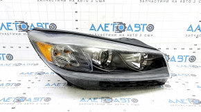 Kia Sorento 19-20 halogen front right headlight with LED DRL, adaptive, with cover and fasteners, polishable