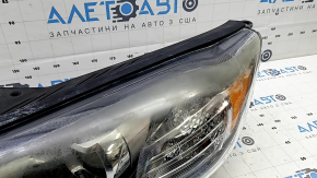 Kia Sorento 19-20 halogen front left headlight + LED DRL, adaptive, with cover and fasteners, polished