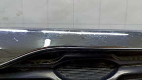 Kia Sorento 19-20 grille with emblem, black with chrome trim, sand, scratches