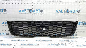 Kia Sorento 19-20 grille with emblem, black with chrome trim, sand, scratches