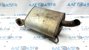 Subaru Outback 15-19 rear muffler barrel rusty