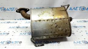 Subaru Outback 15-19 rear muffler barrel rusty