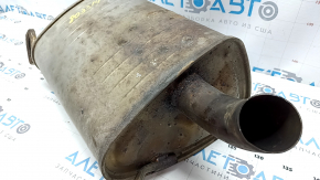 Subaru Outback 15-19 rear muffler barrel rusty