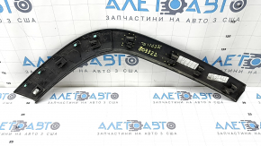 Rear left fender arch trim for Jeep Grand Cherokee WL 21-25, structure, broken fasteners