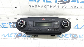 Kia Sorento 19-20 auto climate control, dual zone control for 3rd row, chrome chipped, broken mount