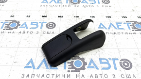 Seat runner trim, 3rd row, left, inner, black, Kia Sorento 16-20