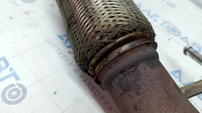 Hyundai Santa FE Sport 17-18 2.4L exhaust pipe mesh torn