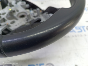 Kia Sorento 19-20 steering wheel, bare, black leather, no pads, scratches
