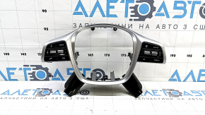 Kia Sorento 19-20 steering wheel control buttons with overlay without adaptive cruise control, broken fasteners