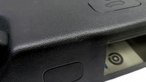 Kia Sorento 16-20 black lower tailgate trim with handle, scratch on handle, worn