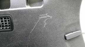 Left arch trim for a 19-20 Kia Sorento, black, under the 3rd row and the 3rd row air vent, scratches, scuffs